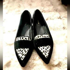 NWT Clark’s animal print loafers. Size 6. Beautiful!